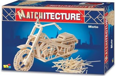 Modeliavimo rinkinys MATCHITECTURE MOTORCYCLE - 700det.