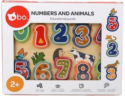 Medinė dėlonė BO. Skaičiai ir gyvūnai