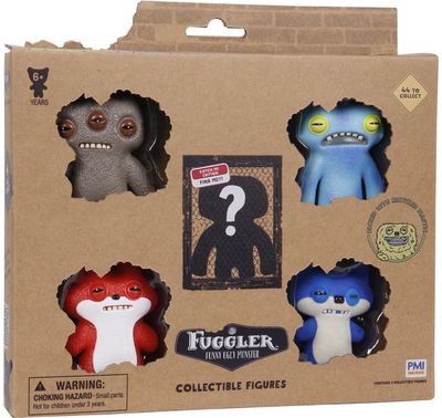 Kolekcinių figūrėlių rinkinys FUGGLER 5 vnt., 6 cm įv. rūšys