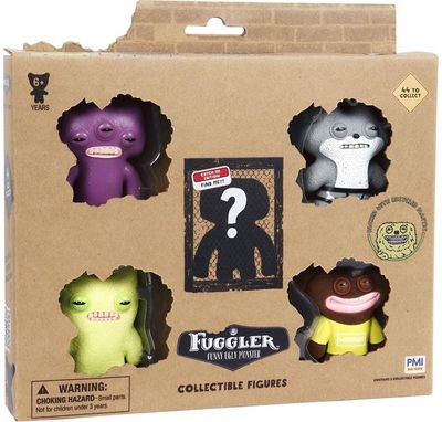 Kolekcinių figūrėlių rinkinys FUGGLER 5 vnt., 6 cm įv. rūšys