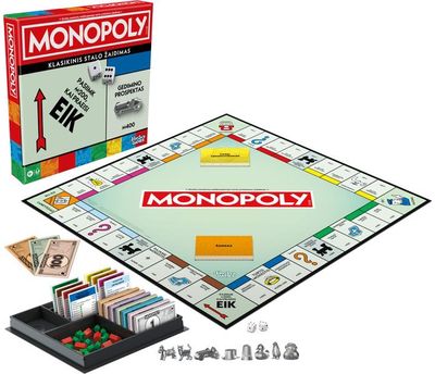 Stalo žaidimas MONOPOLY, atnaujintas (LT)