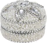Dėžutė SILVER BEADS, įv. rūšys, 4x3 cm