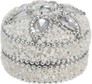 Dėžutė SILVER BEADS, įv. rūšys, 4x3 cm