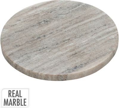 Marmurinis padėklas ROUND SAND, 20x20x1,5 cm