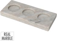 Marmurinė žvakidė SAND, 18x8 cm