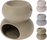 Aromatinė žvakidė ROUND CERAMIC, įv.spalvos, 11x11 cm