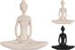 Dekoracija YOGA LADY SITTING, įv.spalvos, 13,3x4x14 cm