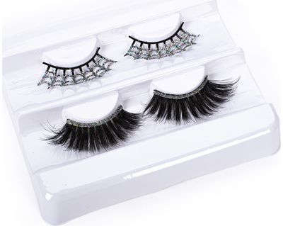 Dirbtinės blakstienos HALLOWEEN, 2 vnt.