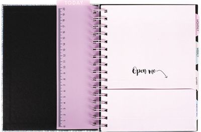 Darbo knyga TCD 2024 ROSE GLITTER (EN) savaitė