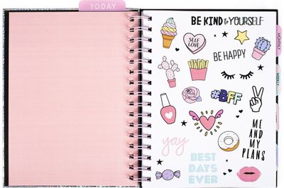 Darbo knyga TCD 2024 ROSE GLITTER (EN) savaitė