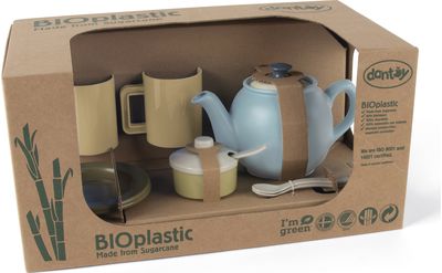 Žaislinių indelių rinkinys DANTOY BIO TEA SET (dėžėje)