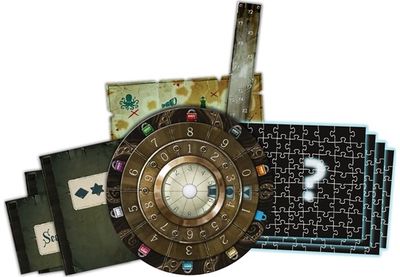 Stalo žaidimas su dėlionėmis EXIT + PUZZLE: The Deserted Lighthouse (EN)