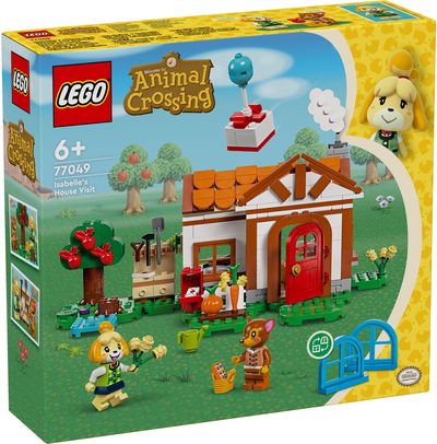 LEGO Animal Crossing Isabelės namų vizitas 77049