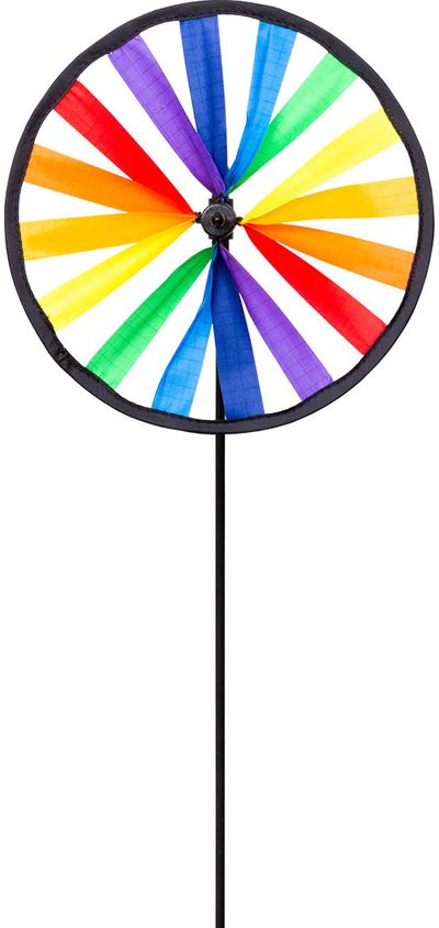 Lauko vėjo malūnėlis WINSPIRATION Magic Wheel Easy Rainbow 50 cm.