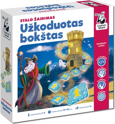Stalo žaidimas UŽKODUOTA PILIS