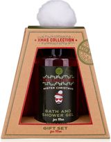 Dovanų rinkinys MEN'S COLLECTION XMAS (vonios ir dušo želė+kepurė), 140 ml