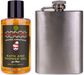 Dovanų rinkinys MEN'S COLLECTION XMAS (vonios ir dušo želė+metalinė viskio gertu vė), 140ml+120ml