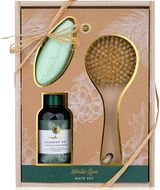 Vonios rinkinys WINTER SPA FOREST (dušo želė+muilas+šepetys), 150 ml+27 g