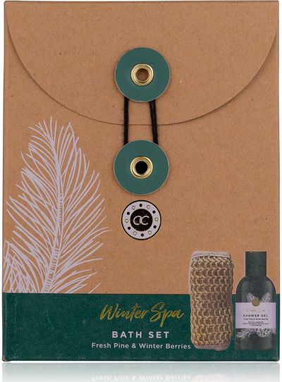 Vonios rinkinys WINTER SPA FOREST (dušo želė+plaušinė), 150 ml