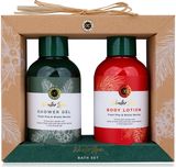 Vonios rinkinys WINTER SPA FOREST (dušo želė+kūno losjonas), 150ml + 150ml