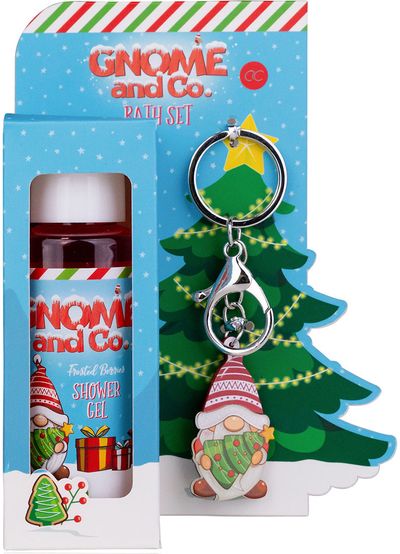 Dovanų rinkinys GNOME&CO (dušo želė+raktų pakabukas), 100 ml