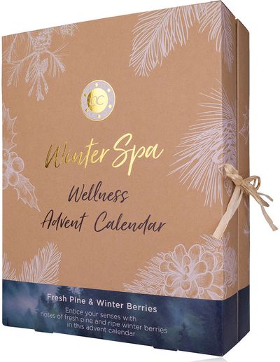 Kosmetikos advento kalendorius WINTER SPA BOOK, 25,5x10x32,5 cm