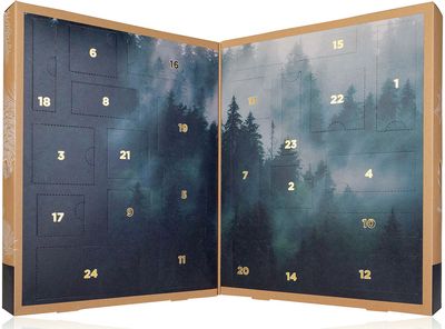 Kosmetikos advento kalendorius WINTER SPA BOOK, 25,5x10x32,5 cm