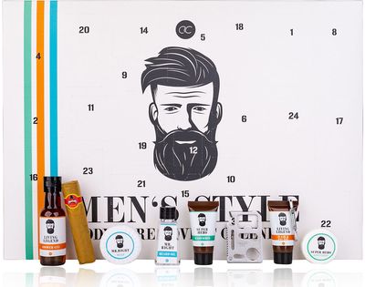 Kosmetikos advento kalendorius MEN'S STYLE, 46x4x34 cm