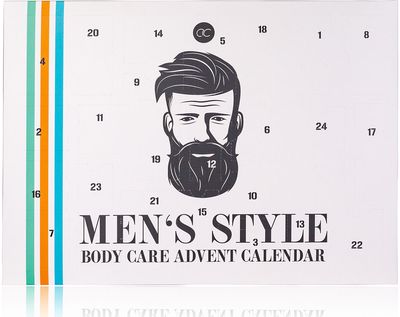 Kosmetikos advento kalendorius MEN'S STYLE, 46x4x34 cm