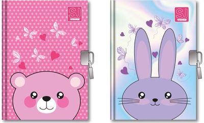 Dienoraštis SJ GANG BUNNY-BEAR, 20,5 cm, 2 rūšių