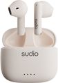Belaidės ausinės SUDIO A1 White
