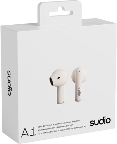 Belaidės ausinės SUDIO A1 White