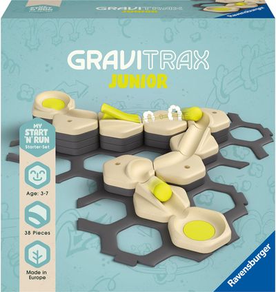 Interaktyvių takelių sistema RAVENSBURGER GraviTrax Junior S pradedančiojo rinki nys