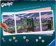 Tapyba pagal numerius RAVENSBURGER CREART New York Skyline 80 x 50 cm