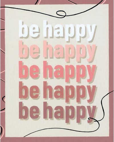 Tapyba pagal numerius RAVENSBURGER CREART Be Happy 30 x 24 cm