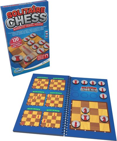 Loginis žaidimas THINKFUN Solitaire Chess magnetic (kelioninis)