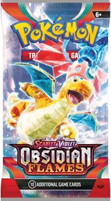 Kortelės Pokemon TCG: Scarlet & Violet 3 Booster įv. rūšys