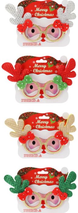 Akinių rėmeliai XMAS REINDEER, įv.rūšys