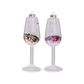 Eglutės dekoracija CHAMPAGNE GLASS, įv.rūšys