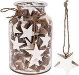 Pakabinama dekoracija WHITE STAR MANGO WOOD