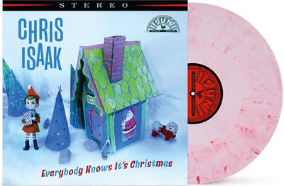 Vinilinė plokštelė Chris Isaak: Everybody Knows It's Christmas (Cotton Candy Vin yl) LP