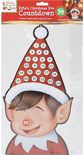 Elfo advento kalendorius ELFIES COUNTDOWN TO CHRISTMAS POM POM