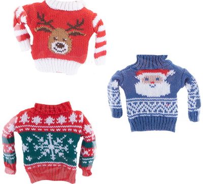 Elfo priedas kalėdinis megztukas DELUXE ELF KNITTED SWEATER įv. rūšys
