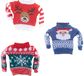 Elfo priedas kalėdinis megztukas DELUXE ELF KNITTED SWEATER įv. rūšys