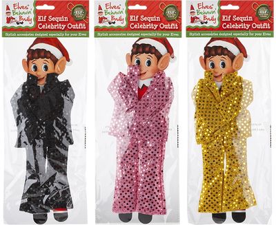Elfo priedas žvynelių kostiumas CELEBRITY DRESS-UP OUTFIT įv. rūšys