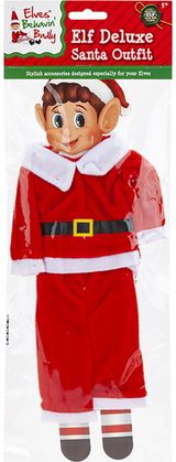 Elfo priedas Kalėdų senelio kostiumas OUTFIT