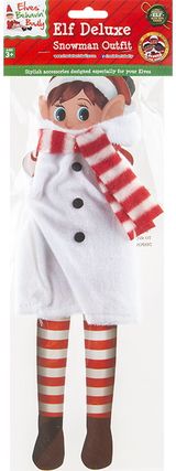 Elfo priedas senio besmegenio kostiukas ELF PLUSH SNOWMAN OUTFIT