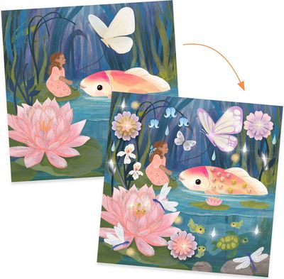 Kūrybinis rinkinys DJECO Fairy tales to decorate – Thumbelina