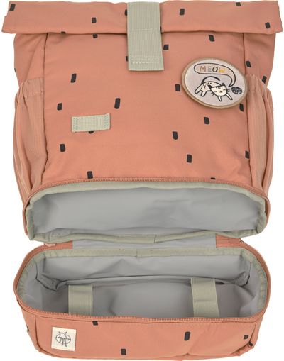 Vaikiška kuprinė HAPPY PRINTS Rolltop, 32,5 cm, caramel