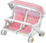 SYLVANIAN FAMILIES Dvigubas vežimėlis